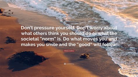 Don't Pressure Yourself