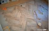 Floor Tile Herringbone Pattern Photos