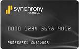 Pictures of Credit Cards Issued By Synchrony Bank