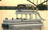 Double Decker Pontoon Boat With Slide For Sale Pictures