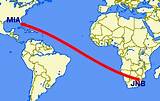 London To Johannesburg Flight Distance Images