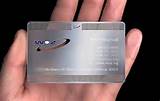 Photos of Business Cards Like Credit Cards