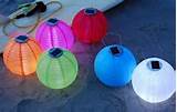 Pictures of Nylon Solar Lantern