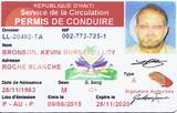 Images of Haitian Drivers License
