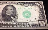 What Does A Thousand Dollar Bill Look Like Images