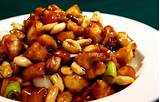 Chinese Dish With Chicken And Peanuts