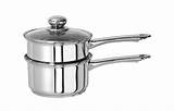 4 Quart Double Boiler Stainless Steel Images
