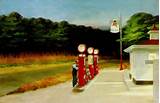 Images of Edward Hopper Gas Station
