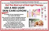 Images of Red Light Therapy Benefits