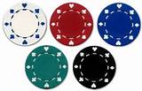 Photos of Casino Chips Color Value