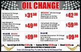 Price Of Oil Change Pictures