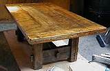 Pictures of Old Barn Wood Dining Tables