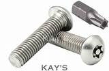 Stainless Steel Security Bolts And Nuts Images