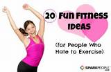 Fun Fitness Exercises Photos