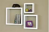 Pictures of Set Of 3 Floating Wall Shelves