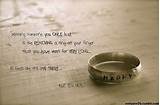 With This Ring Quotes Images