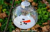 Clear Plastic Ornament Craft Ideas Pictures