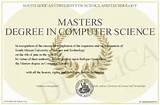 Pictures of Master Degree Computer Science