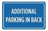 Additional Parking Signs Images
