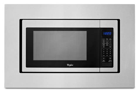 Pictures of Stainless Microwave With Trim Kit