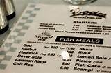 The Fish Place Menu Pictures