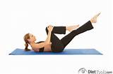 Photos of Pilates Stretches