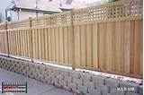 Images of Wood Fence Lattice Top