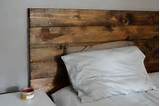 Photos of Wood Panel Headboard Diy
