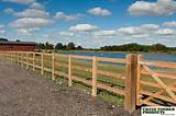 Pictures of Post And Rail Wood Fencing