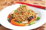 Pictures of Chinese Noodles And Chicken Stir Fry