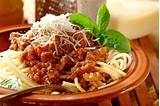 Spaghetti Bolognese Italian Recipe