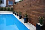 Pool Landscaping With Pots Images