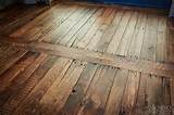 Photos of Wood Floor Using Pallets