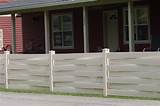 Pictures of Basket Weave Vinyl Fence