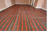 Images of Fitting Underfloor Heating Mats
