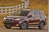 Subaru Forester Option Packages Images
