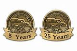 Years Of Service Pins With Logo Images
