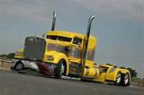 Images of Yellow Semi Trucks