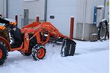 Pictures of Compact Tractor Loader Mounted Snow Blower