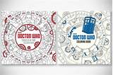 Doctor Who Adult Coloring Book Pictures