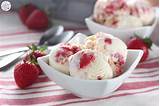 Pictures of How To Make Strawberry Cheesecake Ice Cream