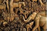 Wood Carvings Thailand Images