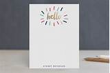 Foil Stamped Stationery Pictures