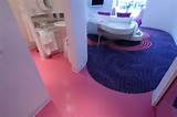 Pink Rubber Flooring