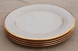 Photos of Gold China Dinner Plates
