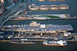 Aircraft Carrier In Manhattan Images