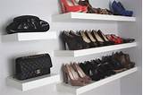 Pictures of Wall Mounted Shoe Shelf
