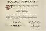 Images of Degrees At Harvard