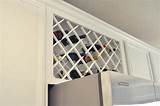 How To Build Wine Rack In Cabinet Images