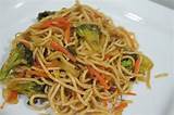 Pictures of Chinese Noodles Vegan